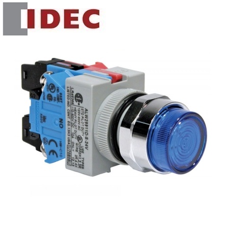 Nút nhấn nhả IDEC YW1L-M2E10QM3 (R, Y), 22mm