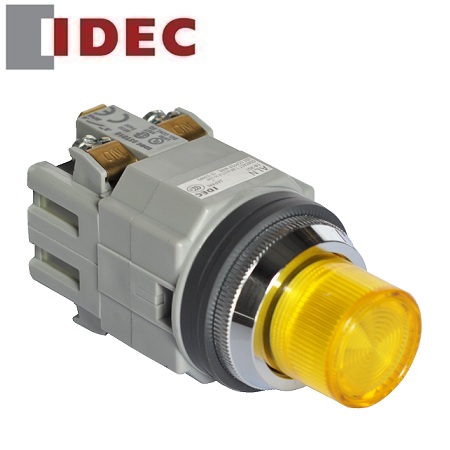 Nút nhấn nhả IDEC YW1L-M2E10QM3 (R, Y), 22mm