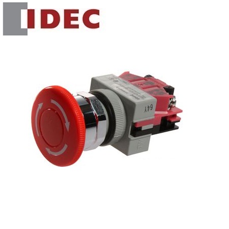 Công tắc khẩn IDEC AVW401R, 22mm