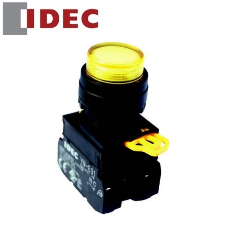 Nút nhấn nhả IDEC YW1L-MF2E11Q4G, 22mm